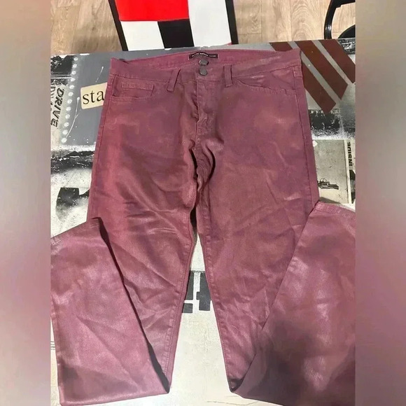 Flying Monkey Platinum burgundy pants - Picture 2 of 7